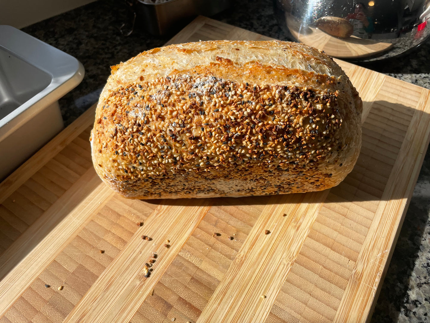 Everything Bagel Sourdough