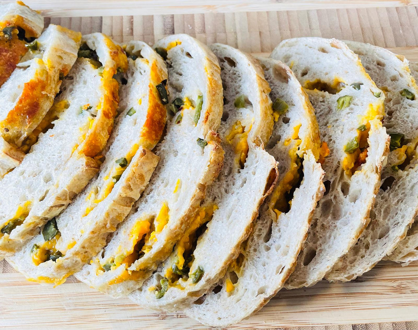 Jalapeno Cheddar Sourdough Bread