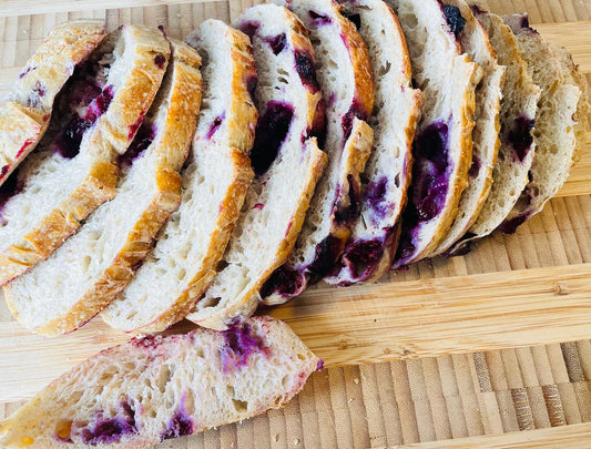 Blueberry Lemon Sourdough